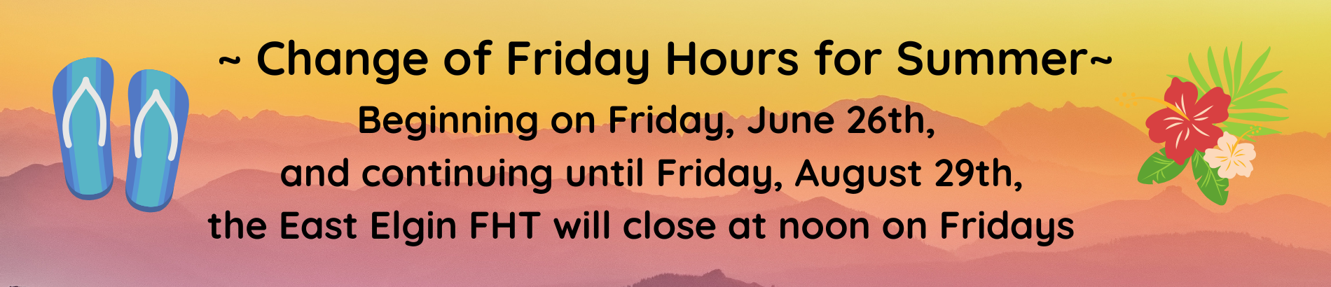 Summer Fridays 2026